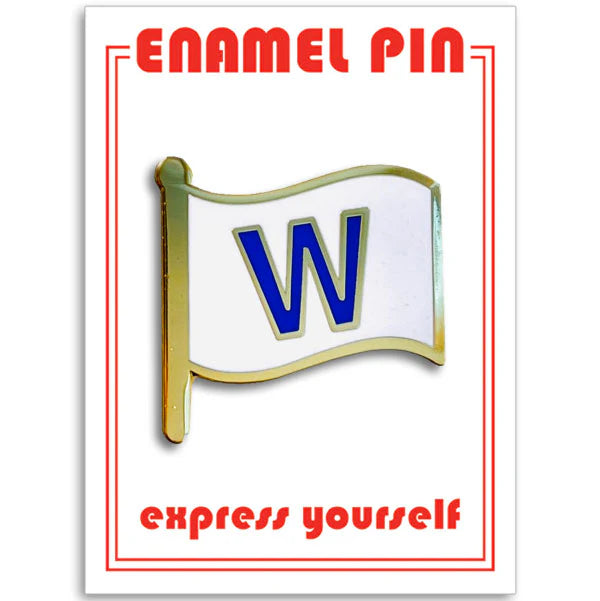 Pin - W Win Flag Chicago Cubs Baseball