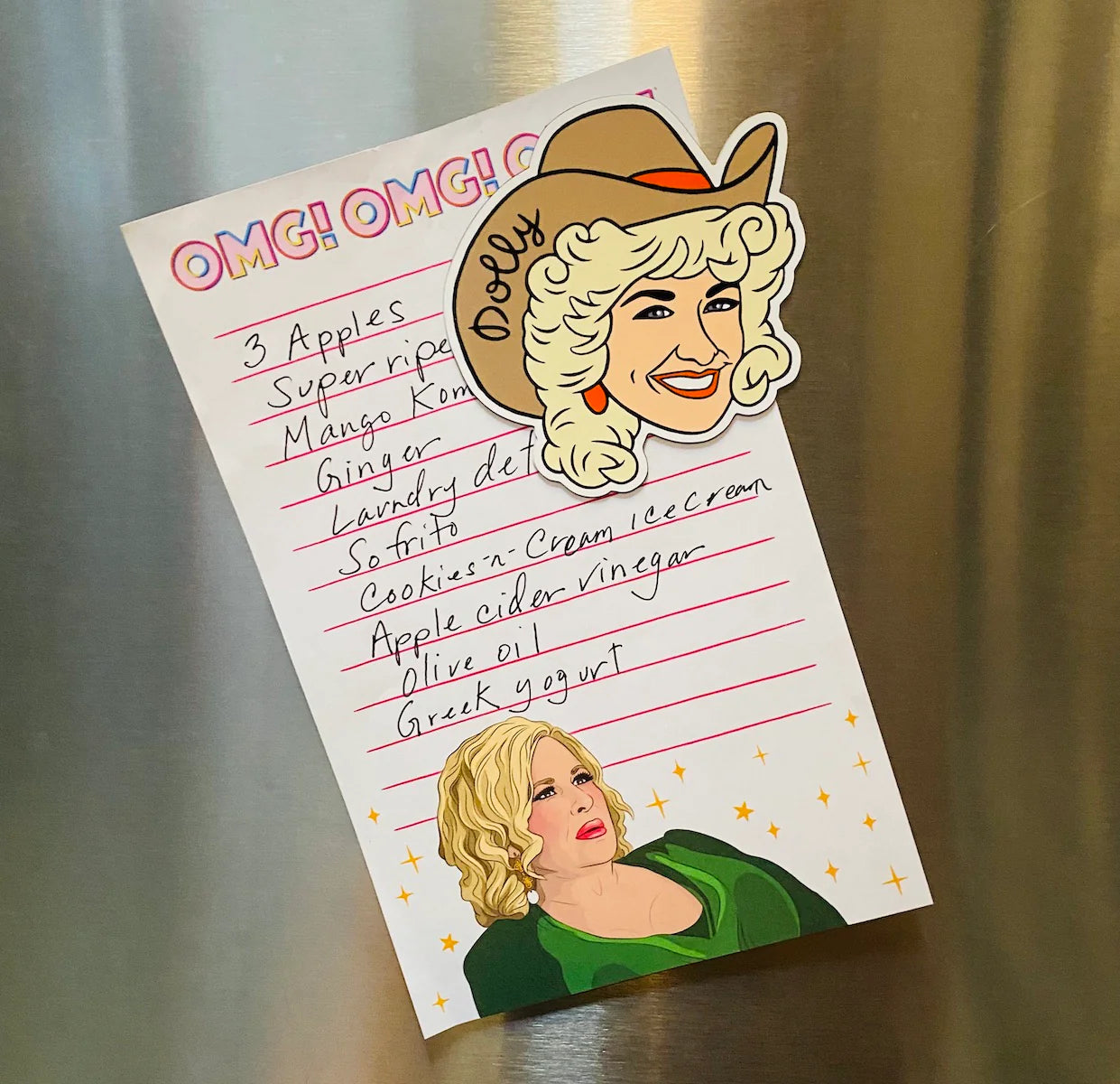 Die Cut Magnet - Dolly